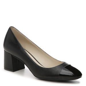 Cole Haan Dawna Block Heel Pump Black Women’s 8.5